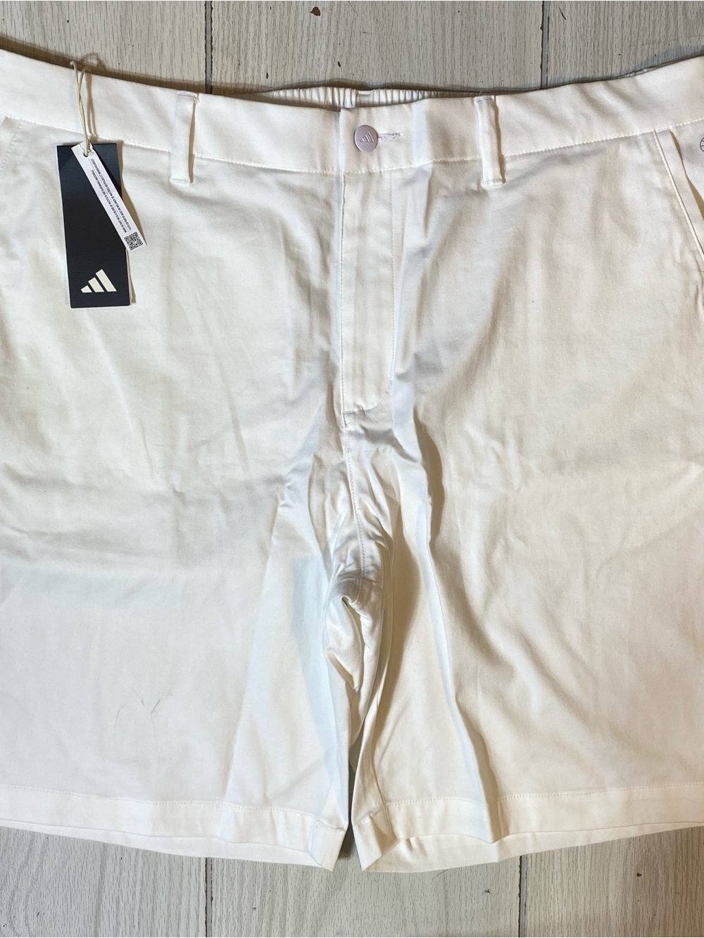Adidas Go-To Golf Shorts Men's Size 40 White Brand New With Tags HR7929 NWT